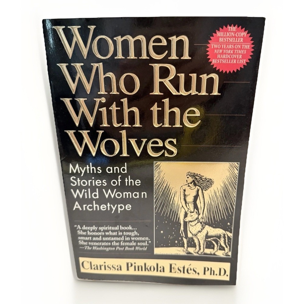 Women Who Run with Wolves Clarissa Pinkola Estes Feminism Psychology Book PB VTG